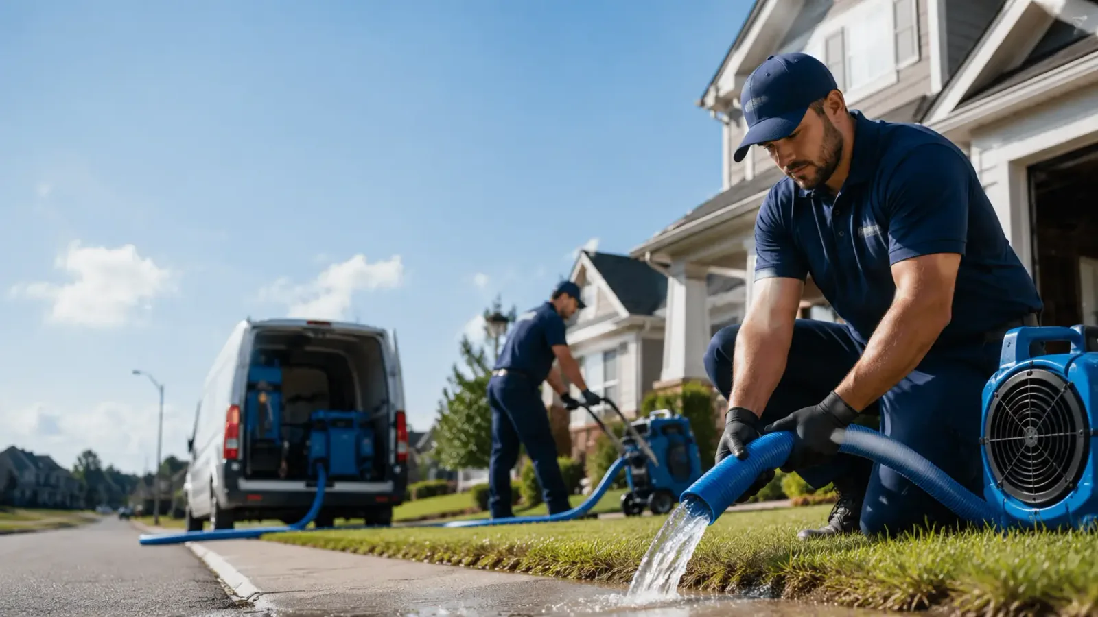Flood Damage Restoration in Grove City, PA